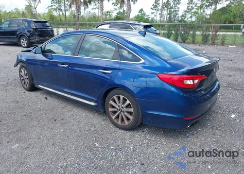 2017 Hyundai Sonata Limited из США, поврежденный, VIN 5NPE34AF7HH497781